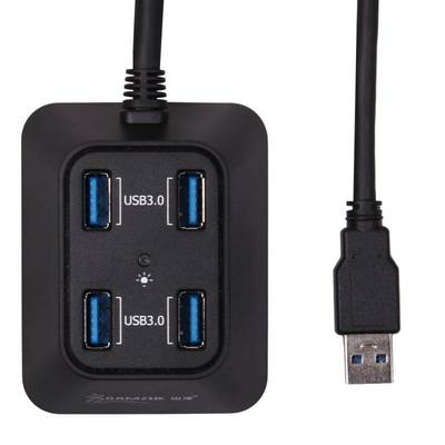 山澤JXQ-001B USB3.0集線器 專(zhuān)業(yè)擴(kuò)展，為高效辦公提速