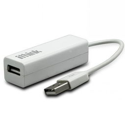 埃森客 ithink USB 2.0 4口集線器hub 白色 小巧實(shí)用，互聯(lián)無(wú)限